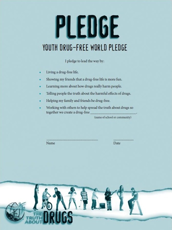 i-pledge-to-be-drug-free-activity-sheet-prevention-and-treatment
